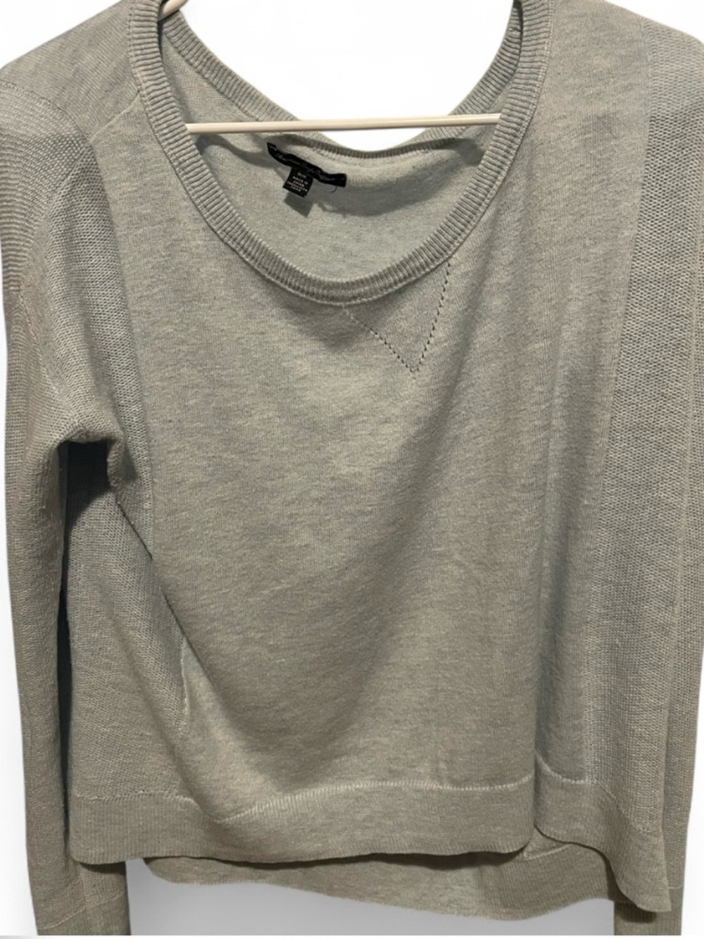 American Eagle Lightweight Crewneck Sweater - light blue in size M